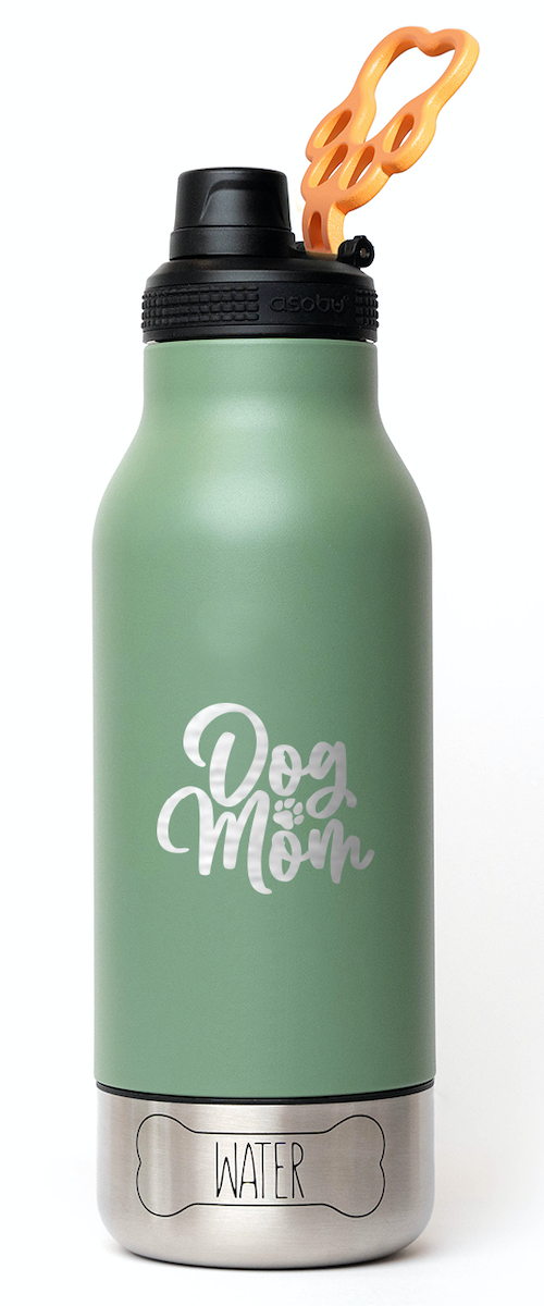 GREEN 3-IN-1 DOG MOM BOTTLE